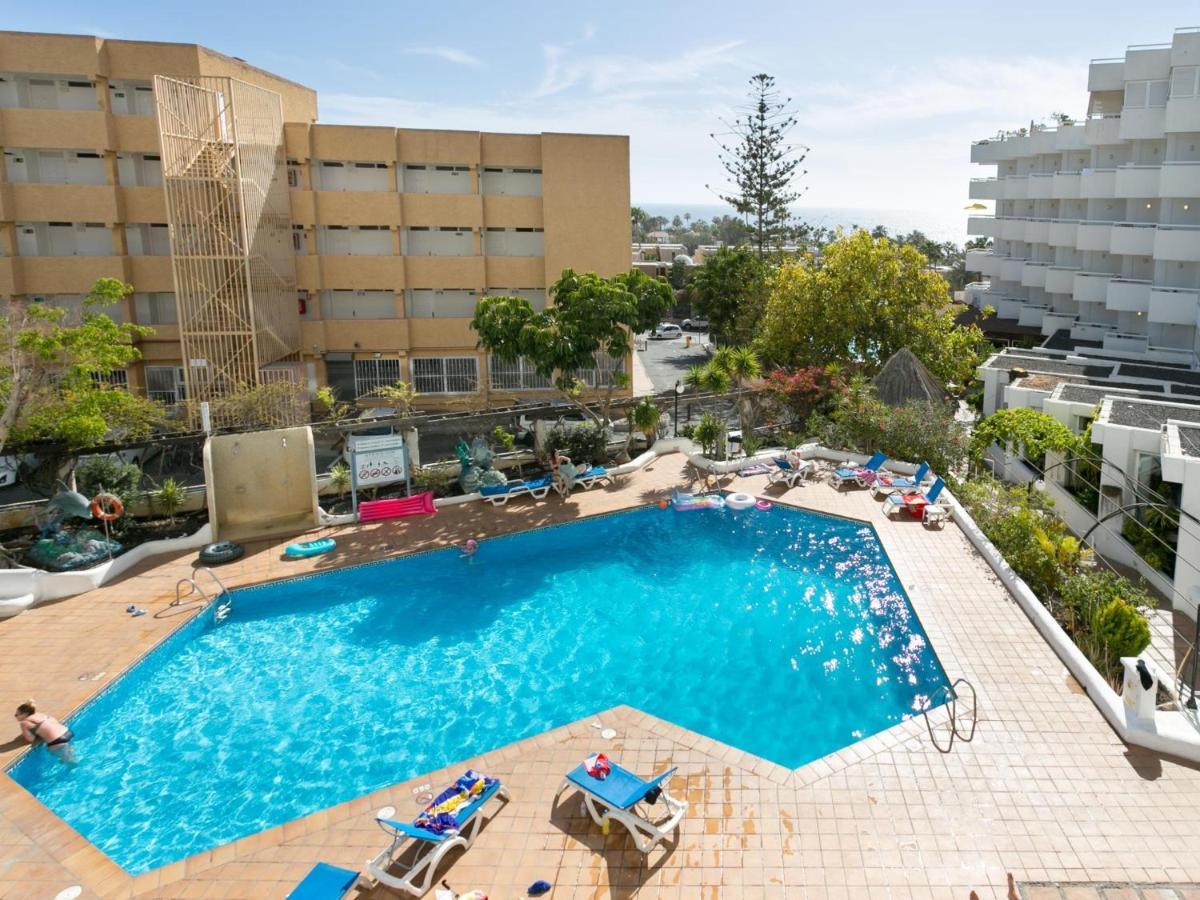 101 Bright, Pool View And Air Conditioning Appartement Playa de las Américas Buitenkant foto