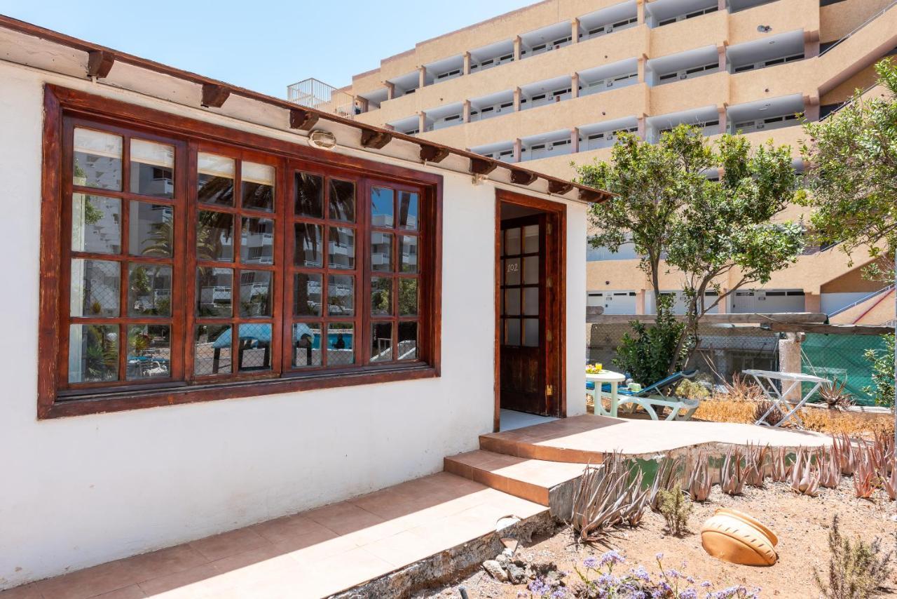 101 Bright, Pool View And Air Conditioning Appartement Playa de las Américas Buitenkant foto